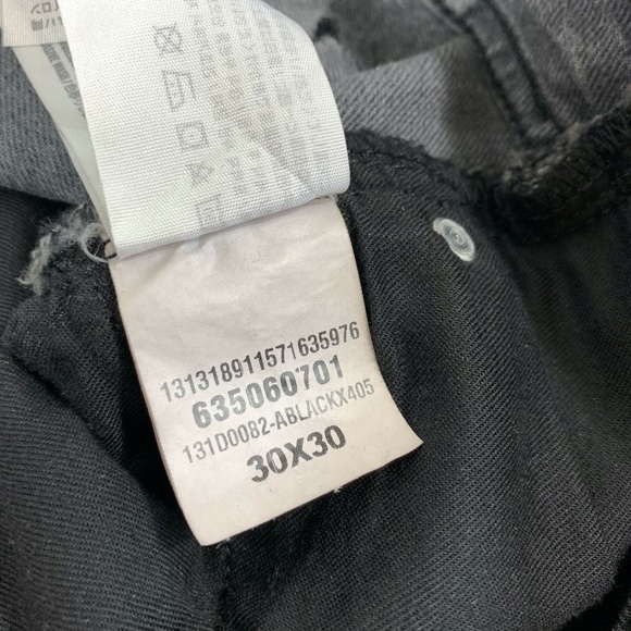 A&F Destroyed Felix Super Skinny Black Denim Jeans - Picture 7 of 9